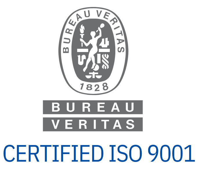 Certified ISO 9001